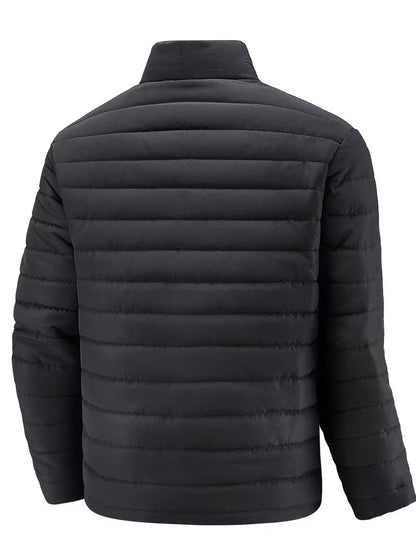 Übergangsjacke Herren Slim Fit | Steppjacke mit Stehkragen 1