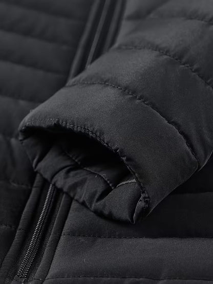Übergangsjacke Herren Slim Fit | Steppjacke mit Stehkragen 3
