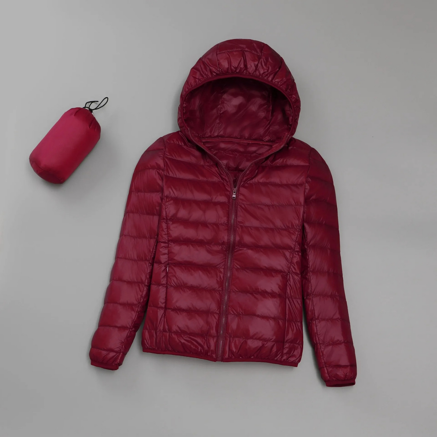 Ultraleichte Damenjacke Elara mit Kapuze | Steppjacke Damen 1