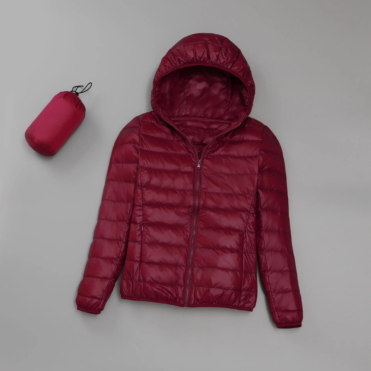 Ultraleichte Damenjacke Elara mit Kapuze | Steppjacke Damen 1