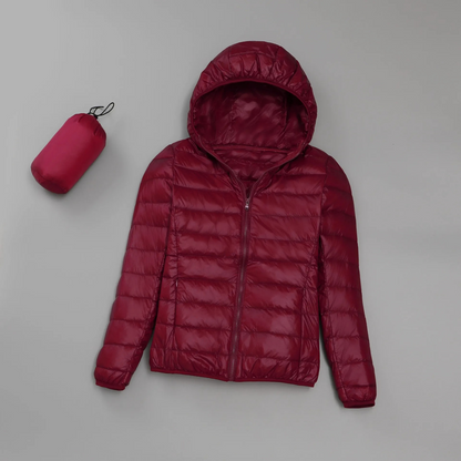 Ultraleichte Damenjacke Elara mit Kapuze | Steppjacke Damen 1