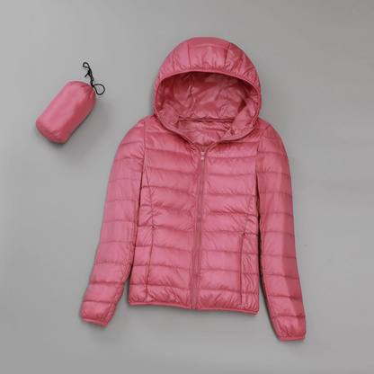 Ultraleichte Damenjacke Elara mit Kapuze | Steppjacke Damen 2