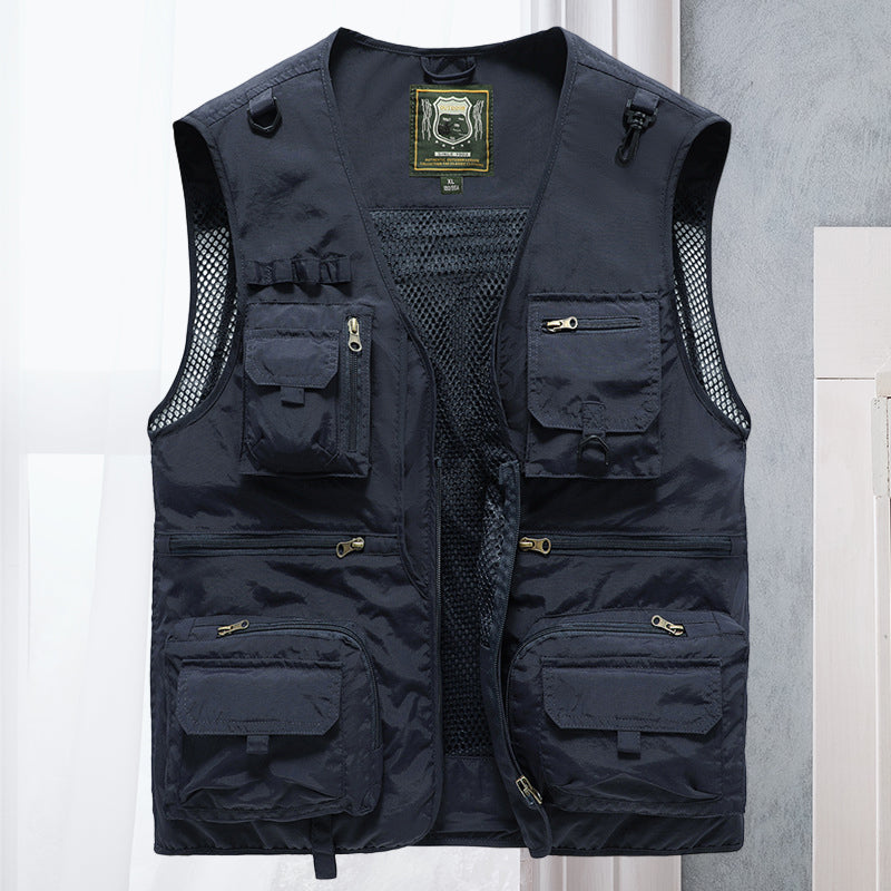 Unisex Outdoor Weste | Sommerweste mit Taschen 11