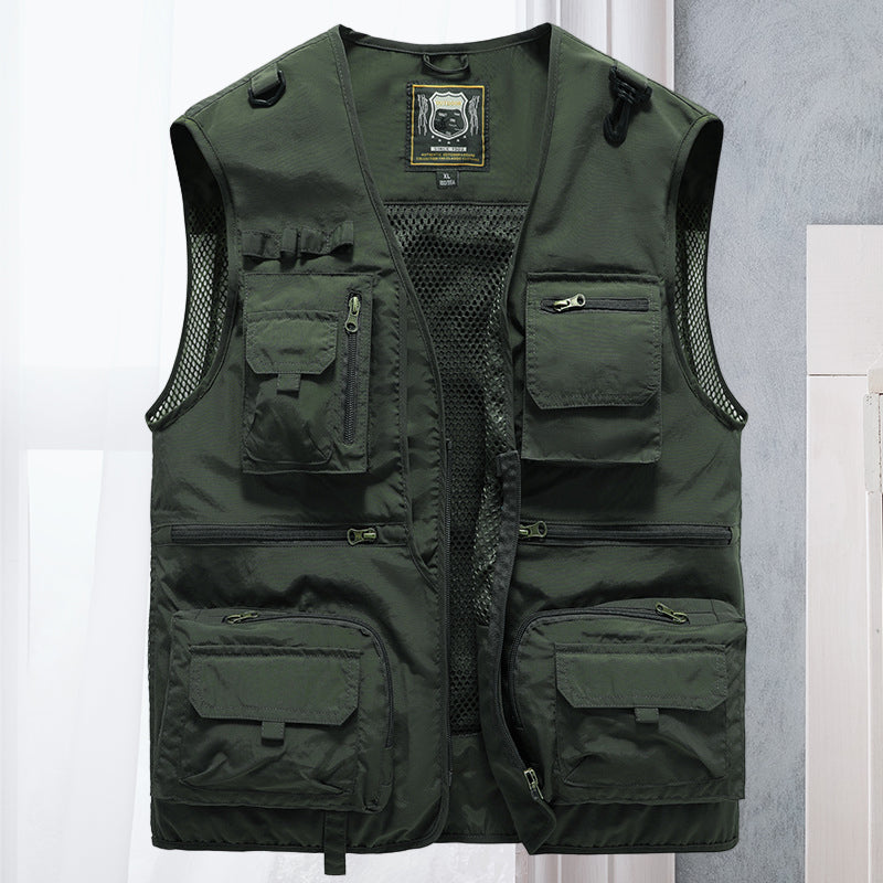 Unisex Outdoor Weste | Sommerweste mit Taschen 12