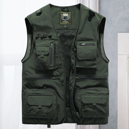 Unisex Outdoor Weste | Sommerweste mit Taschen 12