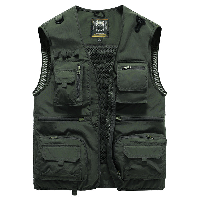 Unisex Outdoor Weste | Sommerweste mit Taschen 7
