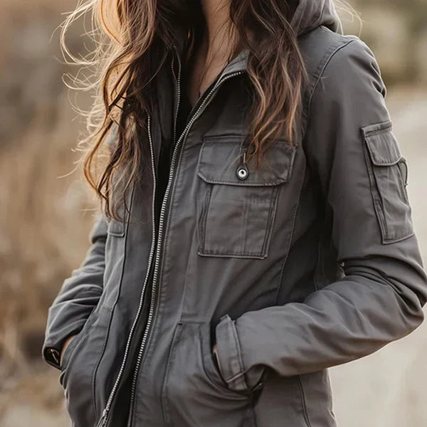 Utility Parka Damen | Warme Schneejacke mit Kapuze 4