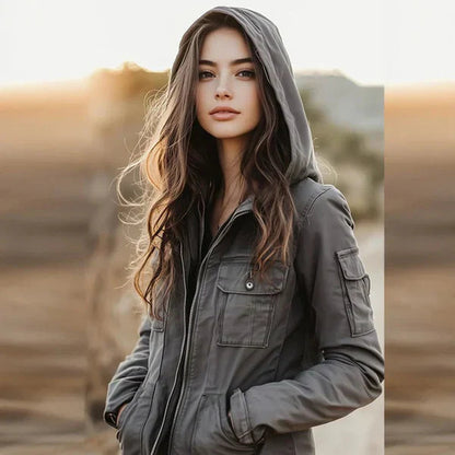 Utility Parka Damen | Warme Schneejacke mit Kapuze 5