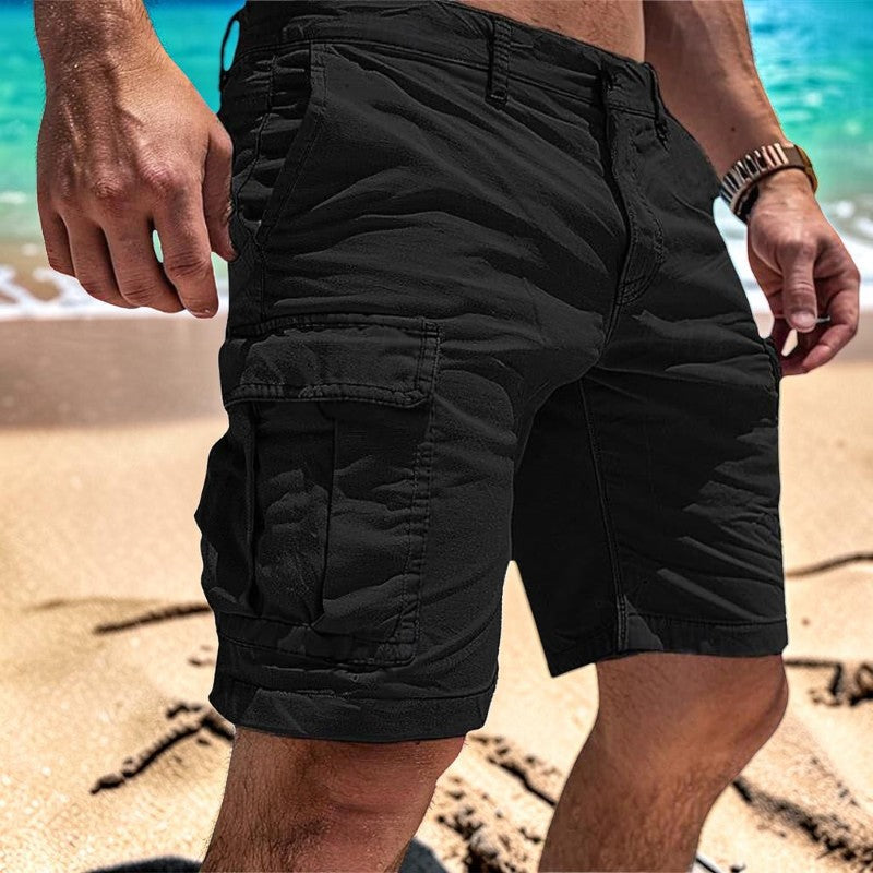Utility Shorts Herren Knielang mit Taschen 6