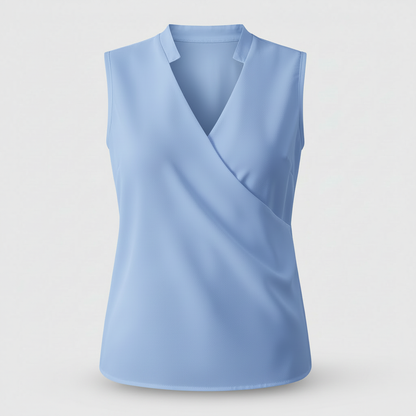 V-Ausschnitt Top Damen | Lässiges Oberteil für den Sommer