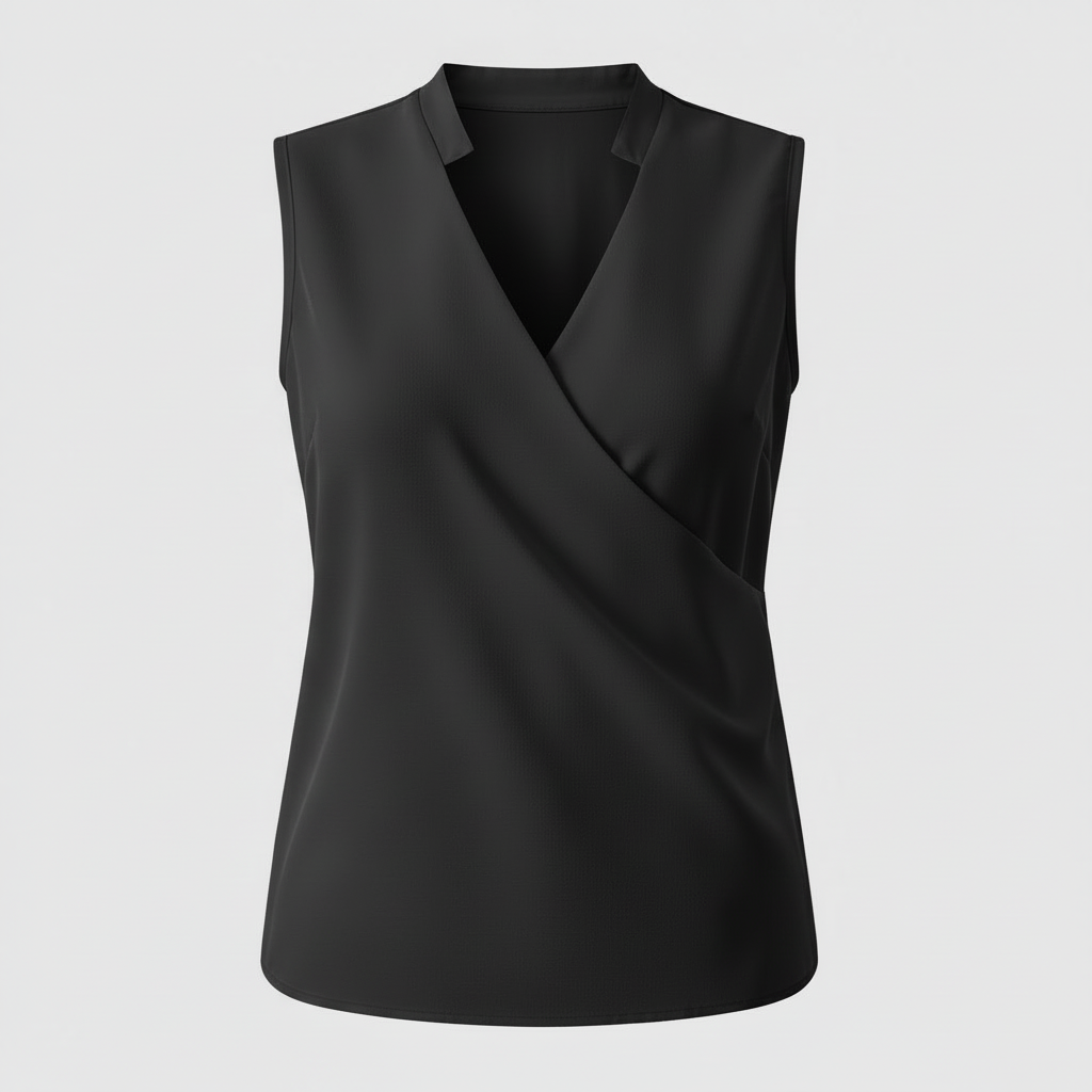 V-Ausschnitt Top Damen | Lässiges Oberteil für den Sommer