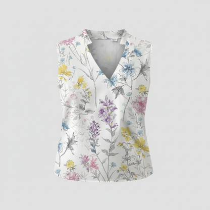 V-Ausschnitt Top Damen | Lässiges Oberteil für den Sommer