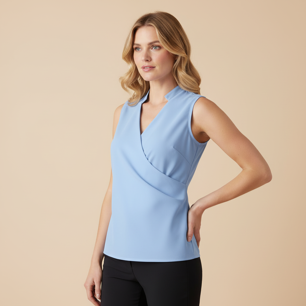 V-Ausschnitt Top Damen | Lässiges Oberteil für den Sommer