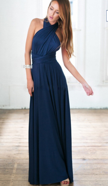Vielseitiges Wickelkleid Multiway Design | Damenkleid 5