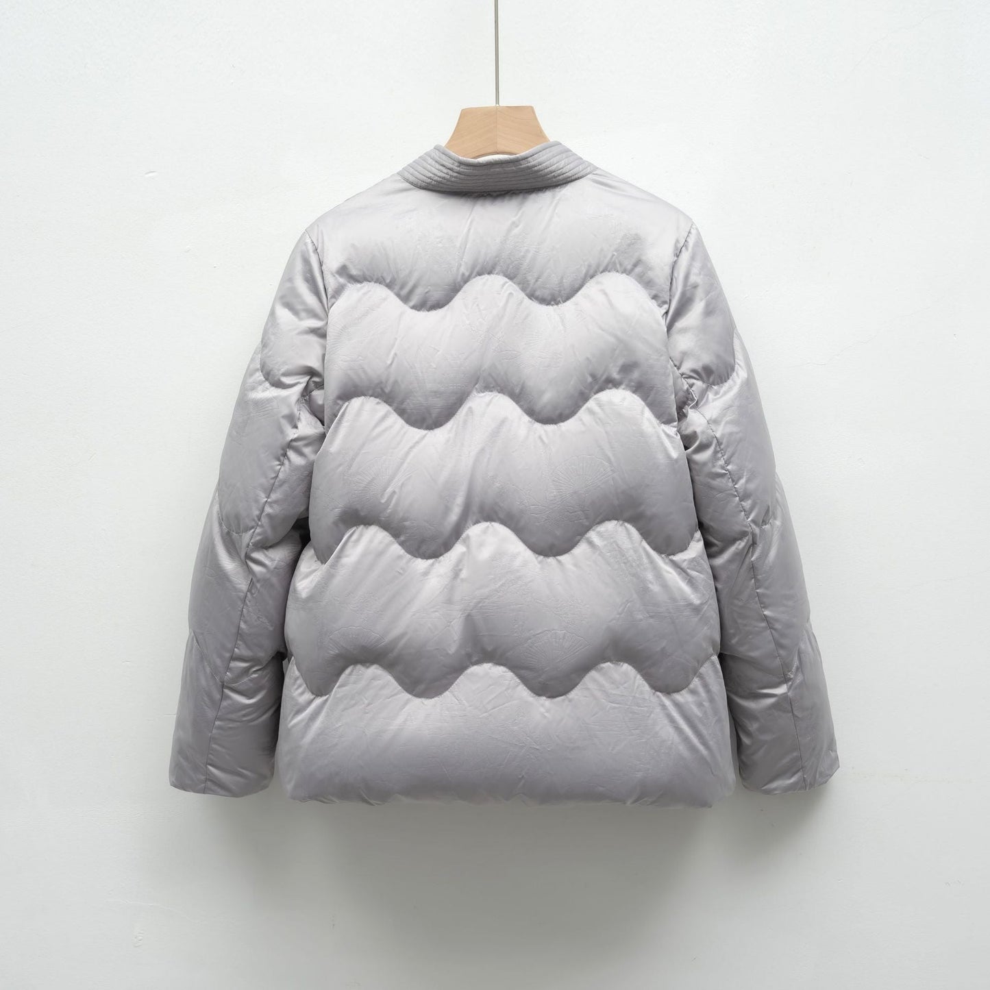 Voluminöse Steppjacke Damen | Elegante Taillierte Jacke 1