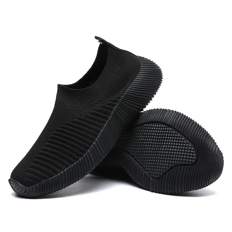 Vulkanisierte Slip-On Schuhe Damen | Bequeme Turnschuhe 4