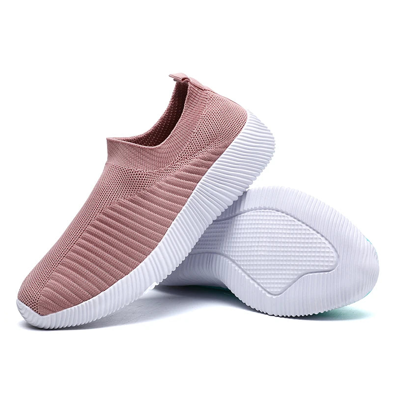 Vulkanisierte Slip-On Schuhe Damen | Bequeme Turnschuhe 6