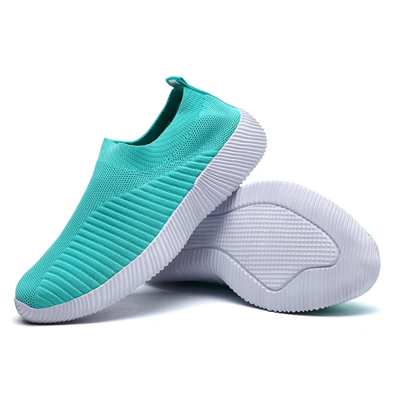Vulkanisierte Slip-On Schuhe Damen | Bequeme Turnschuhe 7