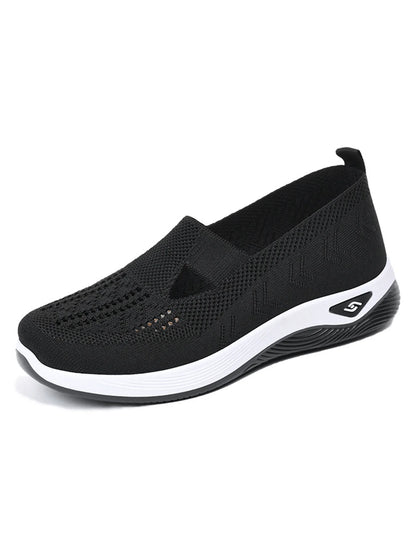 Weiße Sneaker Damen | Atmungsaktive Freizeit Schuhe 17