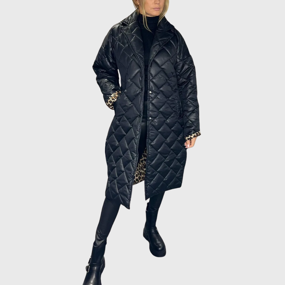 Wendbare Steppjacke Damen | Lange Jacke für kalte Tage 1