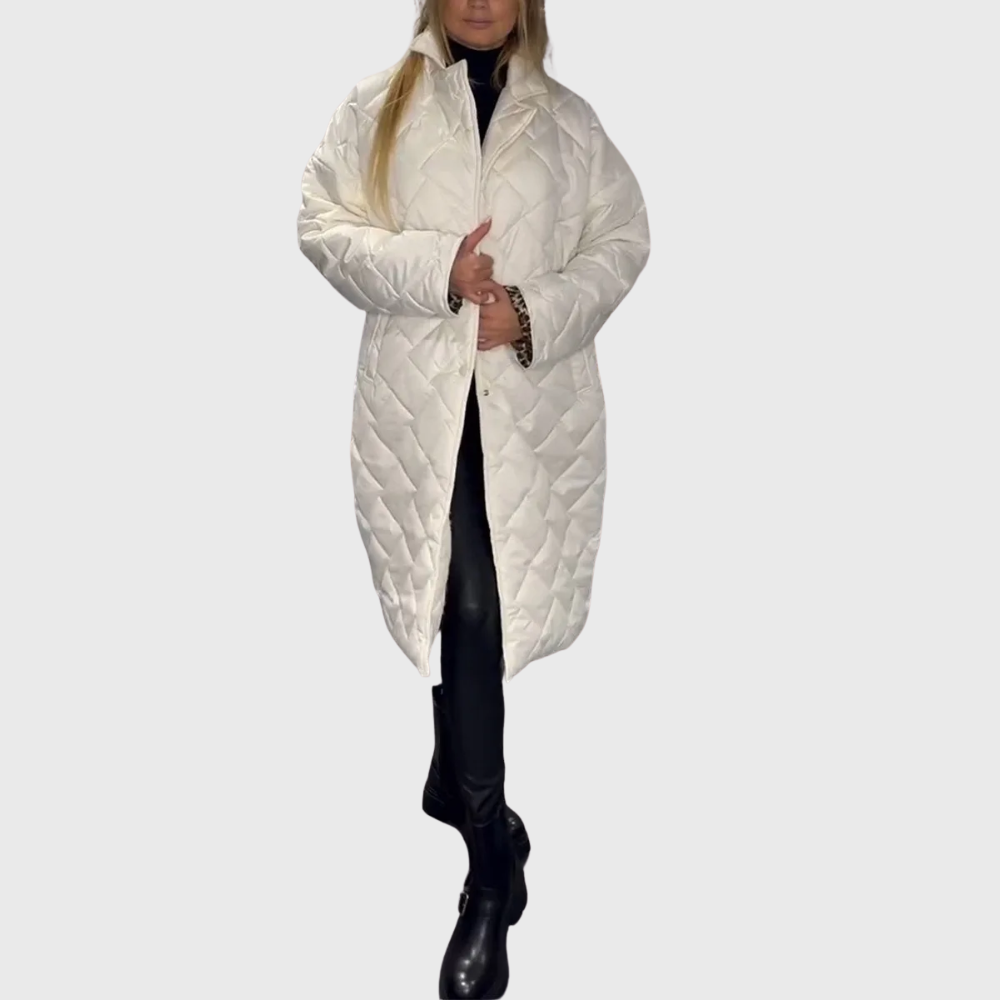 Wendbare Steppjacke Damen | Lange Jacke für kalte Tage 5