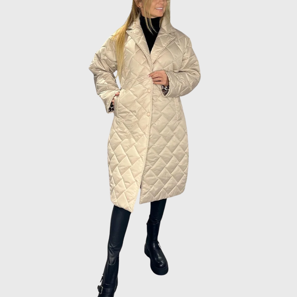 Wendbare Steppjacke Damen | Lange Jacke für kalte Tage 6