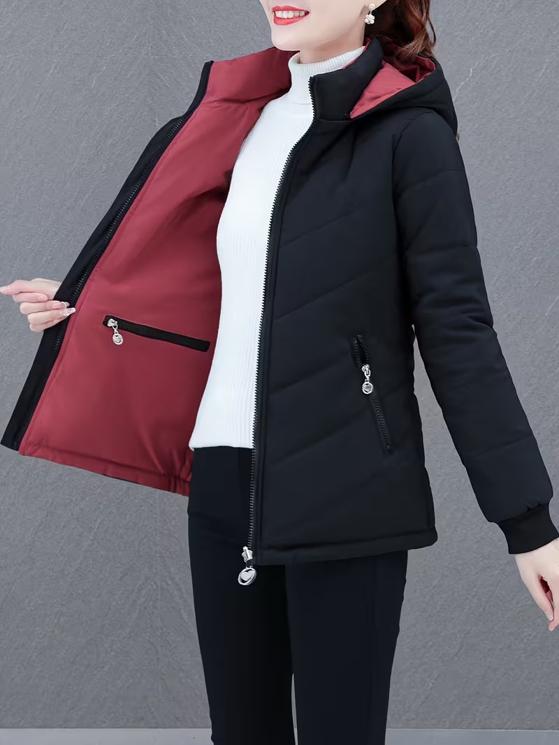 Wendbare Übergangsjacke Damen mit Kapuze | Jacken Damen 2