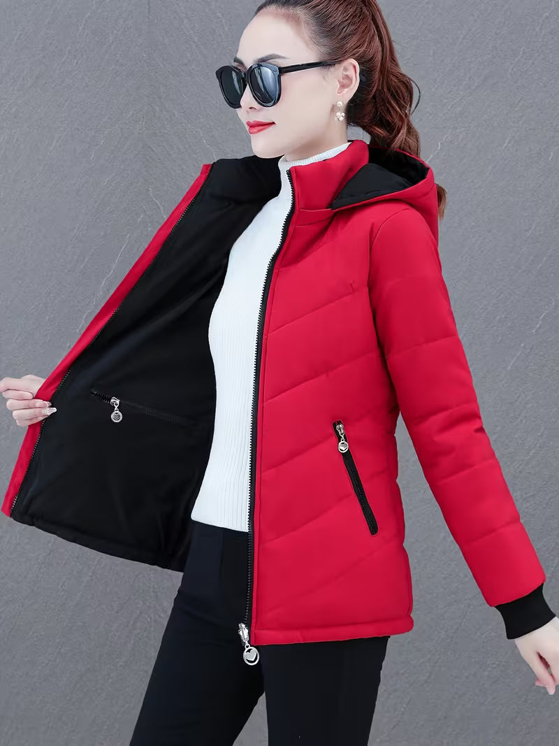Wendbare Übergangsjacke Damen mit Kapuze | Jacken Damen 5