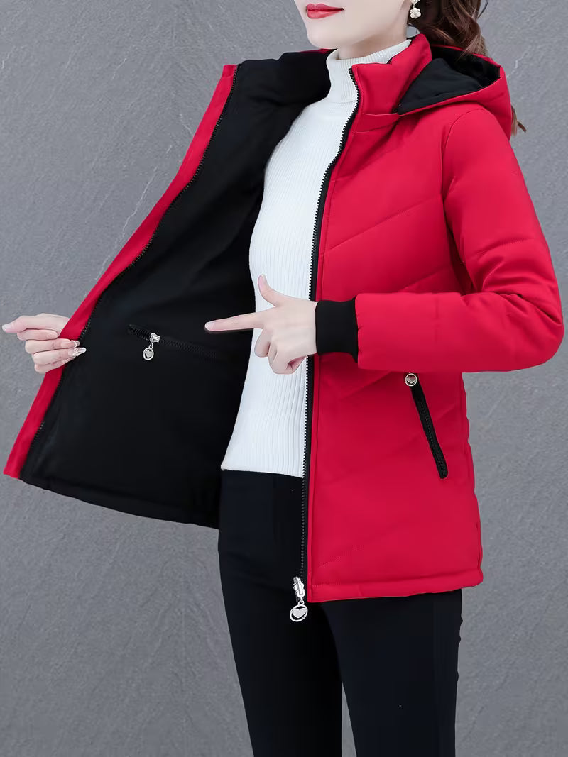 Wendbare Übergangsjacke Damen mit Kapuze | Jacken Damen 7