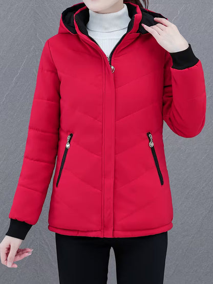 Wendbare Übergangsjacke Damen mit Kapuze | Jacken Damen 8