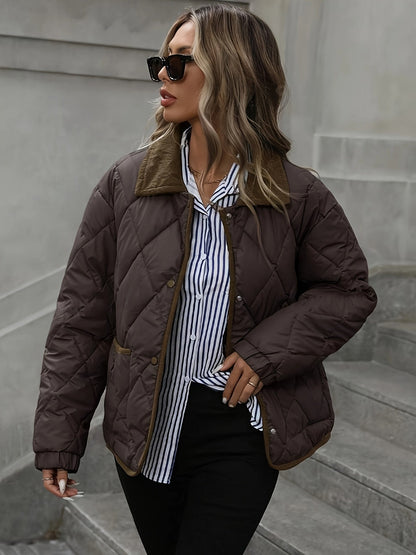 Winddichte Steppjacke Damen | Übergangsjacke für Alltag 2