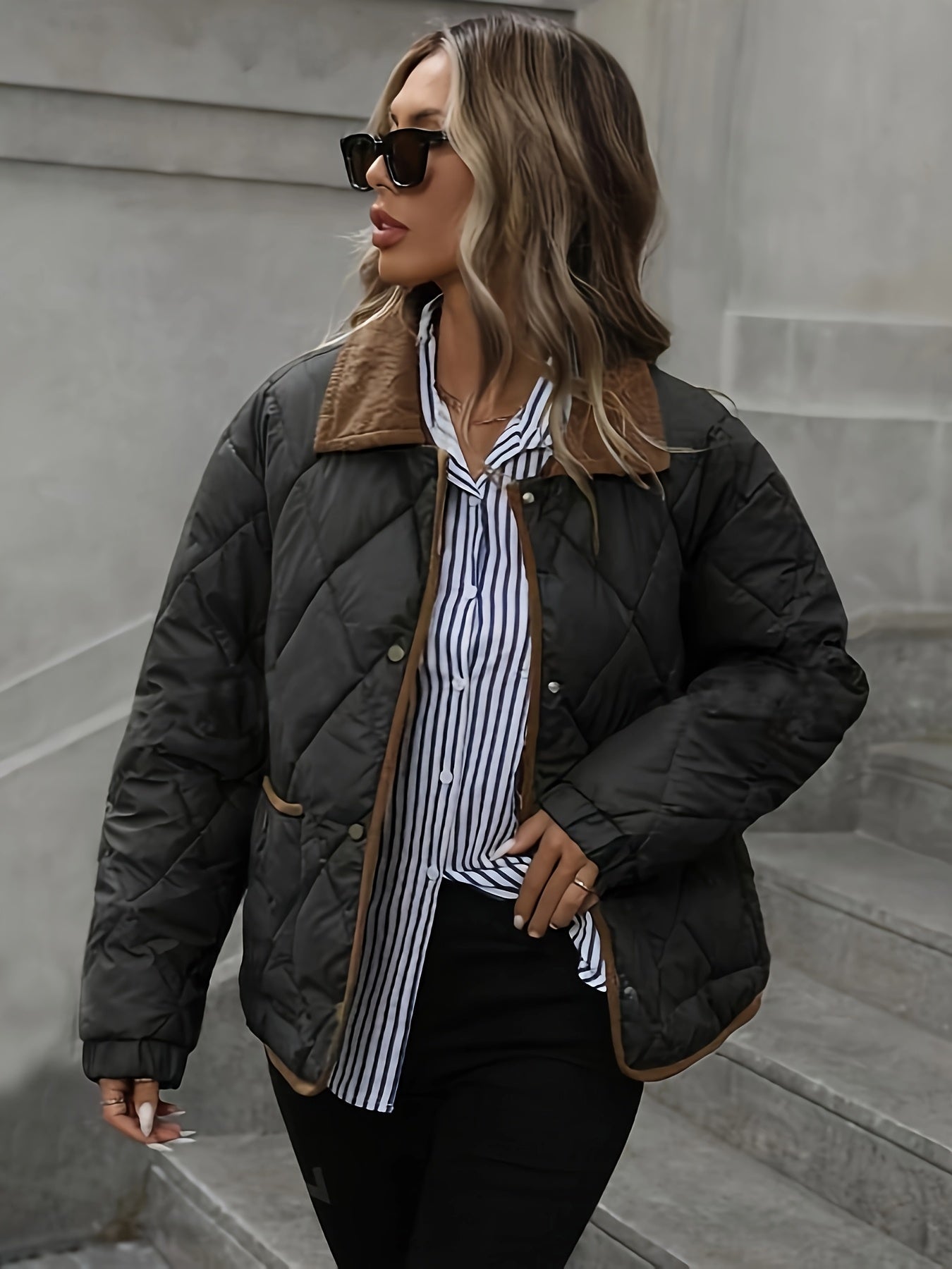 Winddichte Steppjacke Damen | Übergangsjacke für Alltag 3