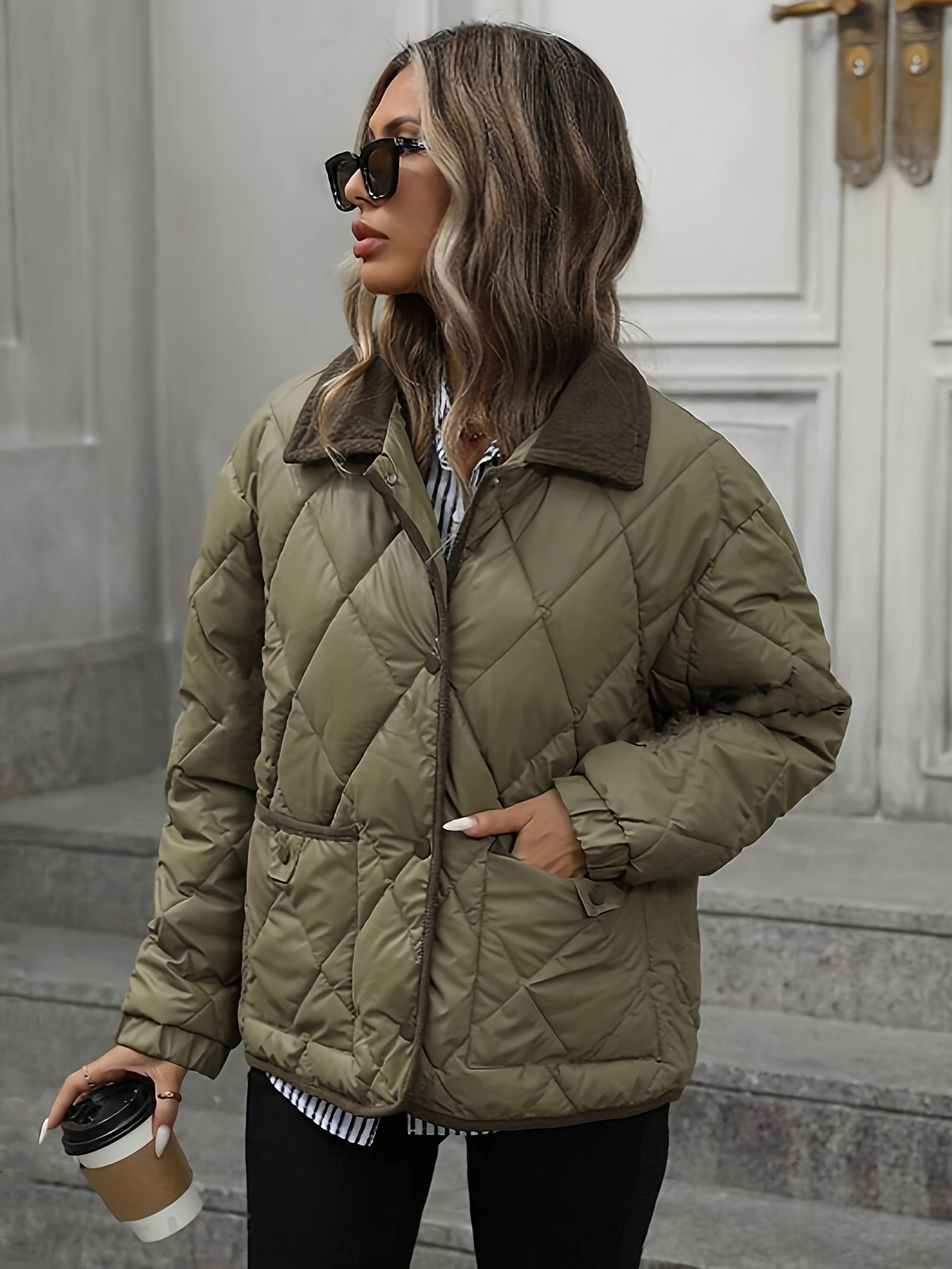 Winddichte Steppjacke Damen | Übergangsjacke für Alltag 7