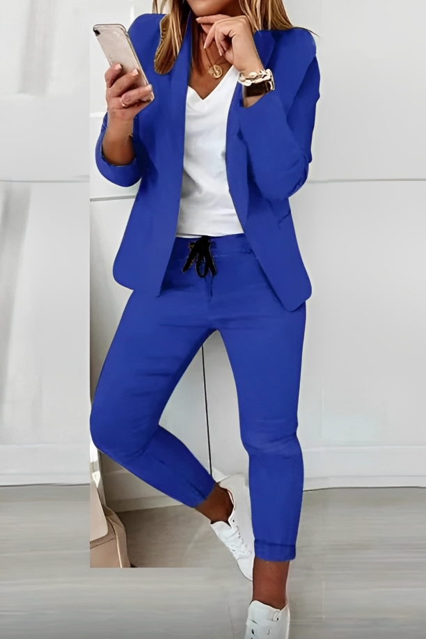 Zweiteiliges Damen Blazer-Set Alina | Elegantes Outfit für Alltag & Events 4